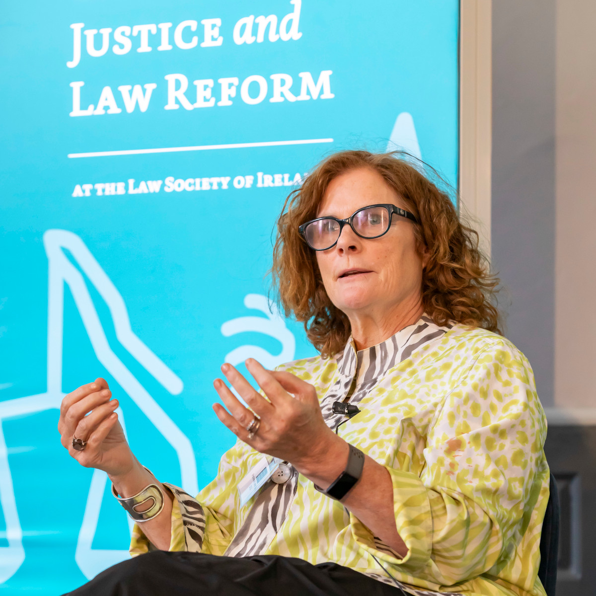 Speaker at a Law Society policy event