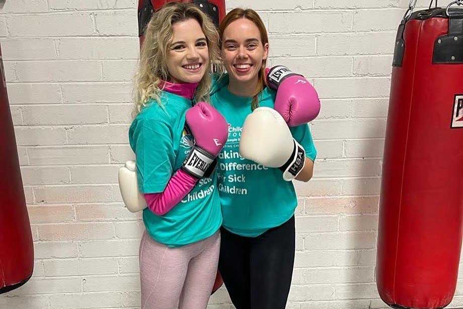 Fighting fit: Blackhall trainees set up charity fundraiser