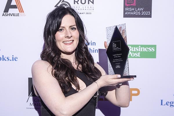 Smiles and celebrations at Dye & Durham, Irish Law Awards 2023 on 9 June 