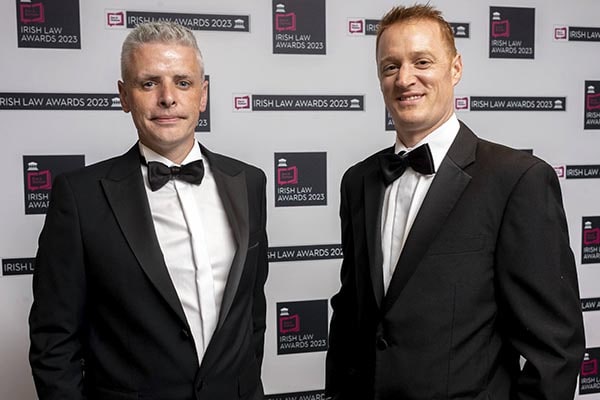 Smiles and celebrations at Dye & Durham, Irish Law Awards 2023 on 9 June 