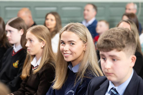 Gráinne O’Neill Memorial Legal Essay Competition prizegiving for transition-year students