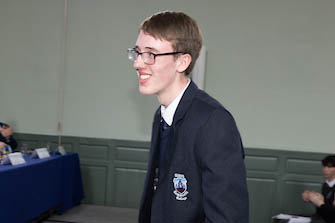 Gráinne O’Neill Memorial Legal Essay Competition prize-giving for transition-year students