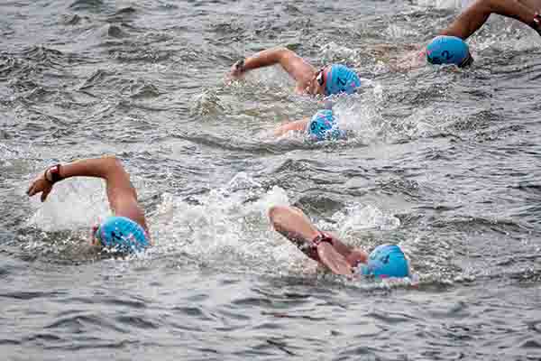 105th annual Dublin Liffey Swim from Rory O'More Bridge