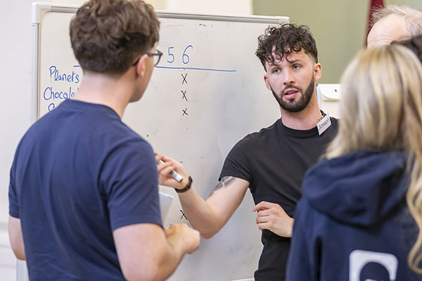 Street Law orientation session at Blackhall Place