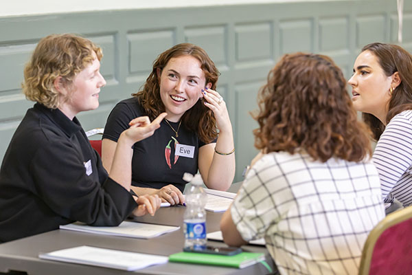Street Law orientation session at Blackhall Place