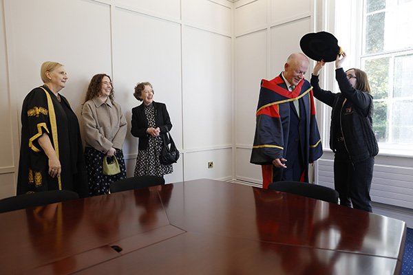 Chief Justice Donal O’Donnell awarded DCU honorary doctorate  style=