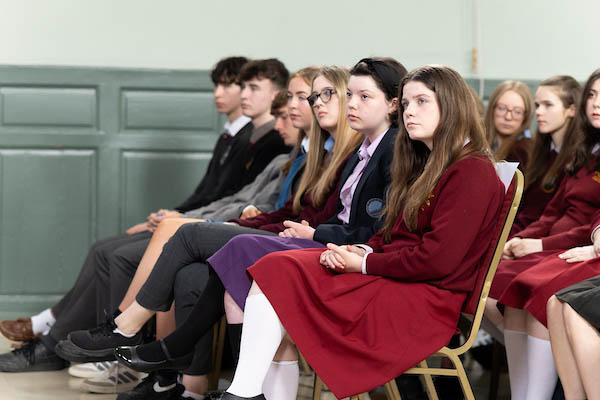 Gráinne O’Neill Memorial Legal Essay Competition prize-giving for transition-year students