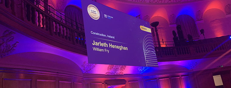 Lawyer Jarleth Heneghan lifts Client Choice award