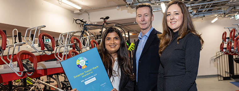 ALG wins award for sustainable commuting