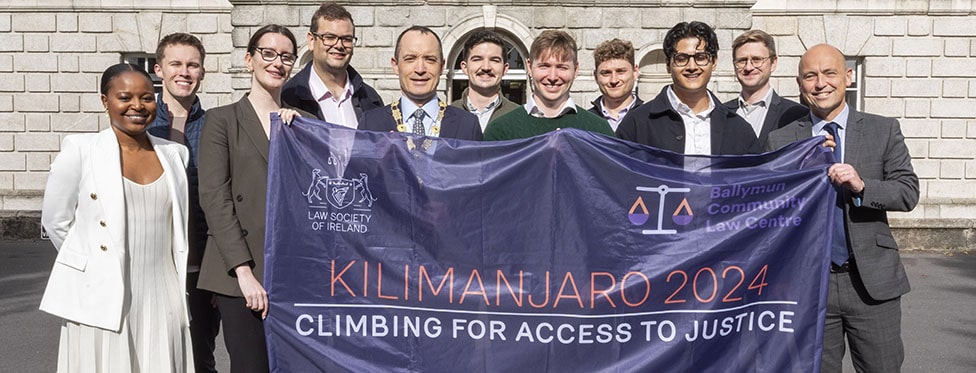 Law Society trainees prepare for Kilimanjaro