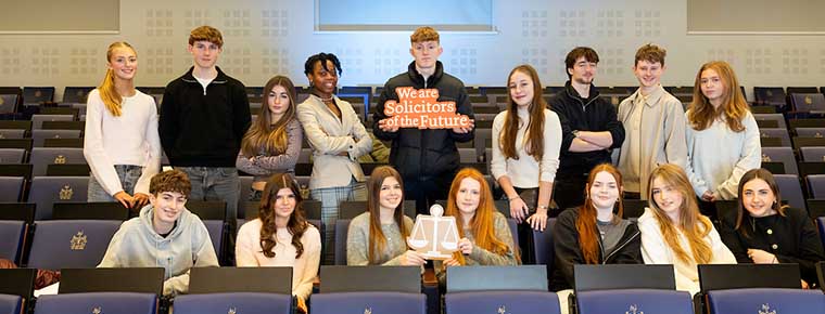 40 TY pupils are Solicitors of the Future