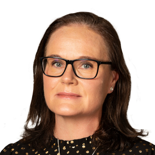 Headshot of Law Society Council member Justine Carty