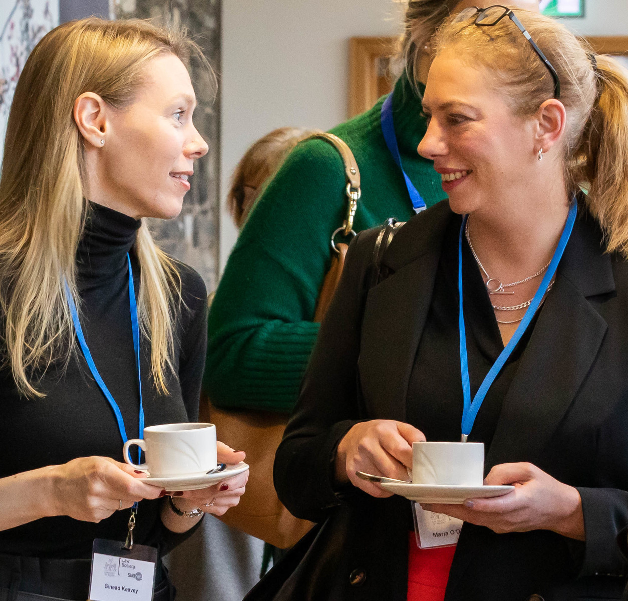Participants at a Law Society careers event