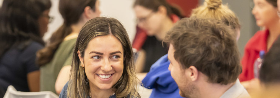 A classroom scene depicting microcredentials at Blackhall Place