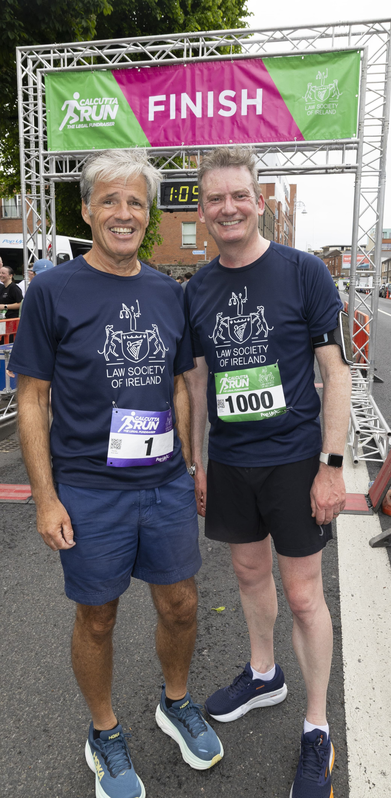 Mark Garrett and Eamonn Harrington