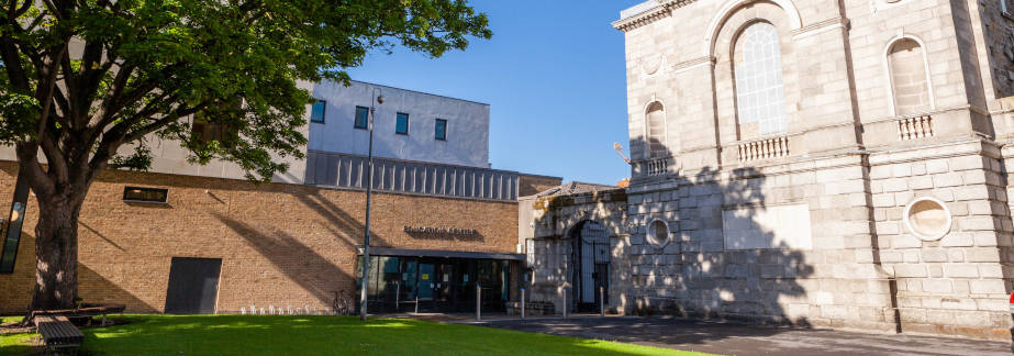 Front of Education building at Blackhall Place, Dublin