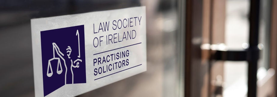 Going into Practice - Law Society Practising Solicitor logo in window